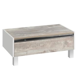 Комод с ящиком Акватон Капри 80см бетон пайн 1A231103KPDA0